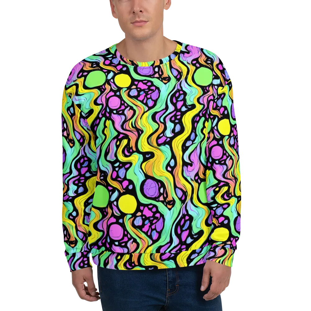 Sillman Swirl on Sweatshirt — Front