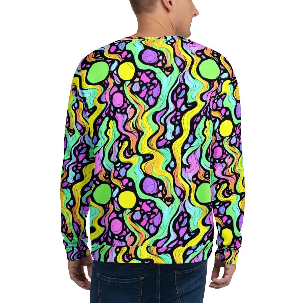 Sillman Swirl on Sweatshirt — Back