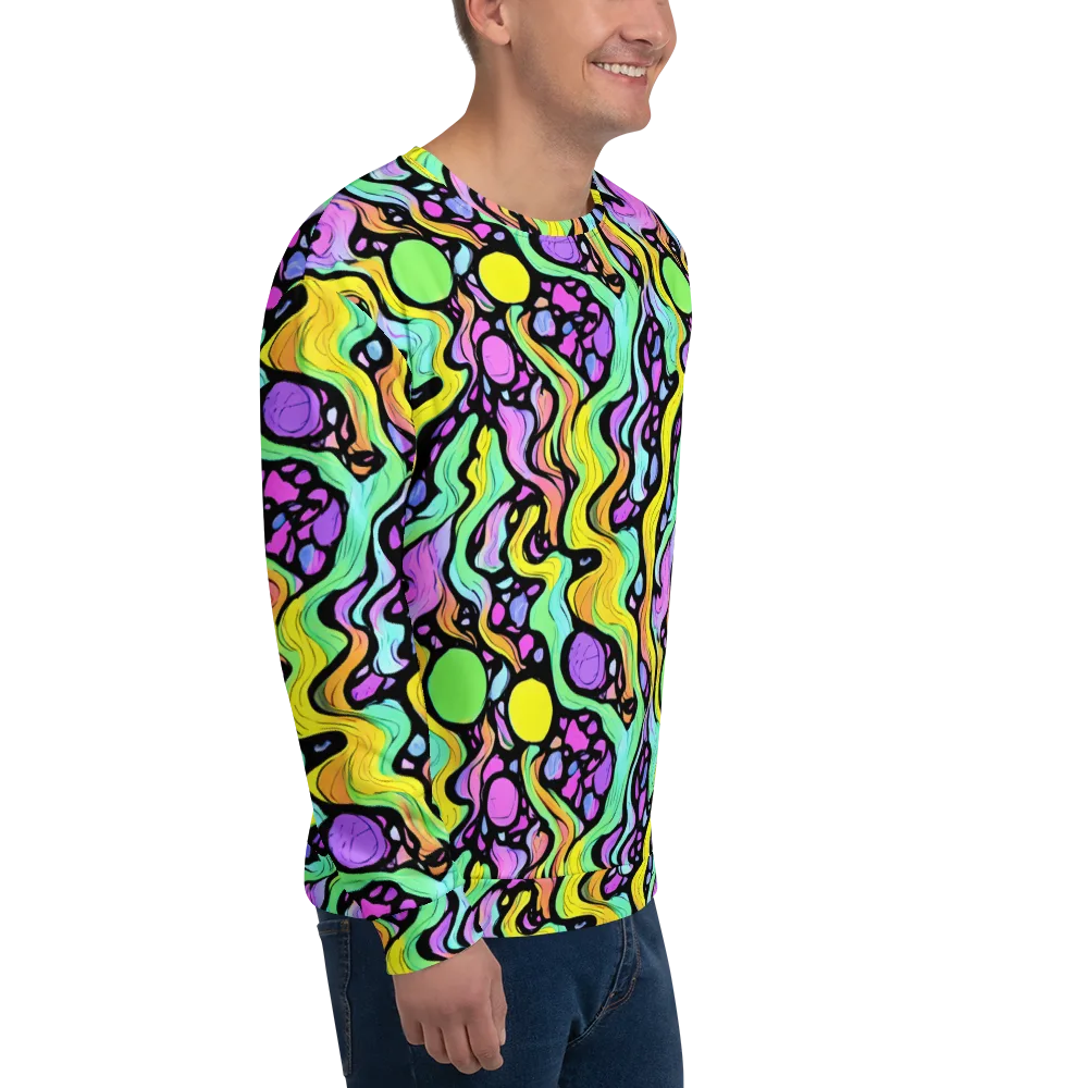 Sillman Swirl on Sweatshirt — Right Front
