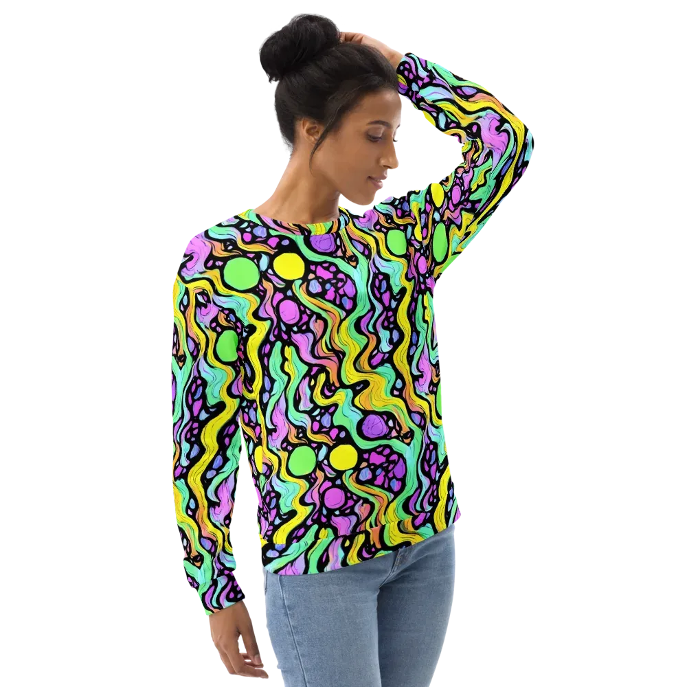 Sillman Swirl on Sweatshirt — Right Front