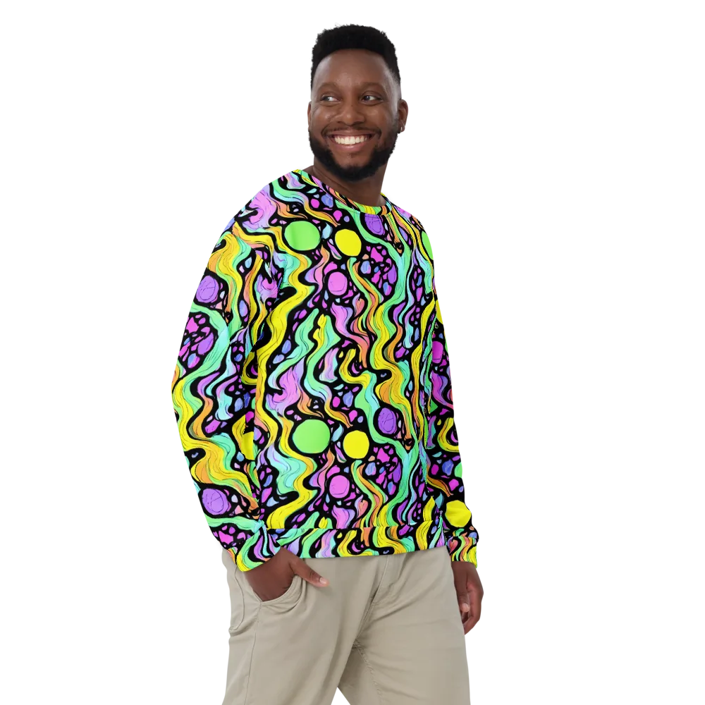 Sillman Swirl on Sweatshirt — Front