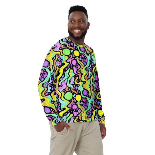 Sillman Swirl on a Sweatshirt