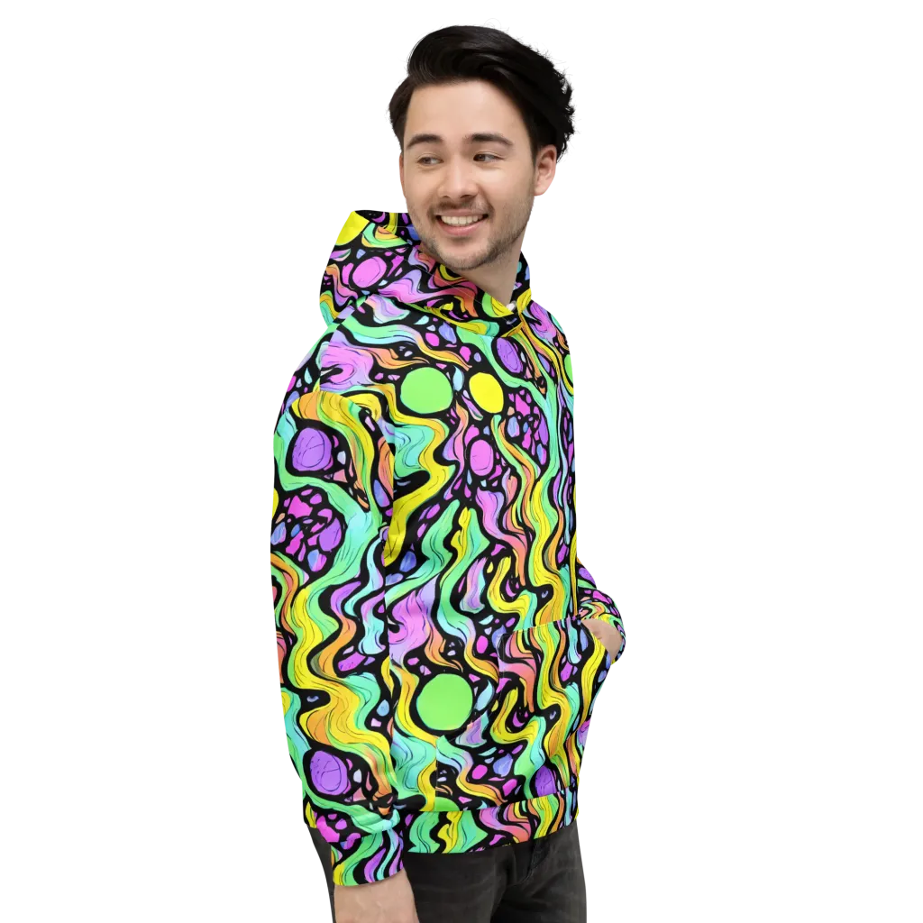 Sillman Swirl on Hoodie — Right