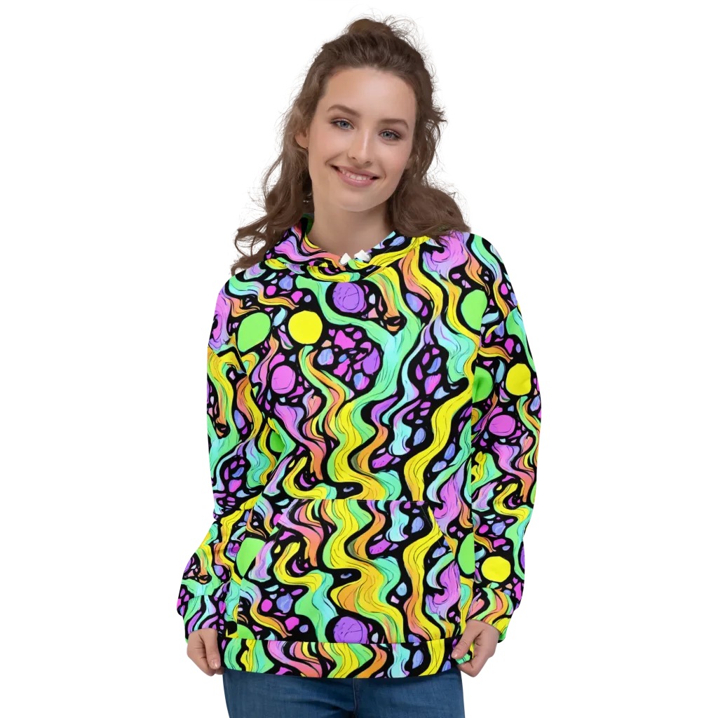 Sillman Swirl on Hoodie — Front