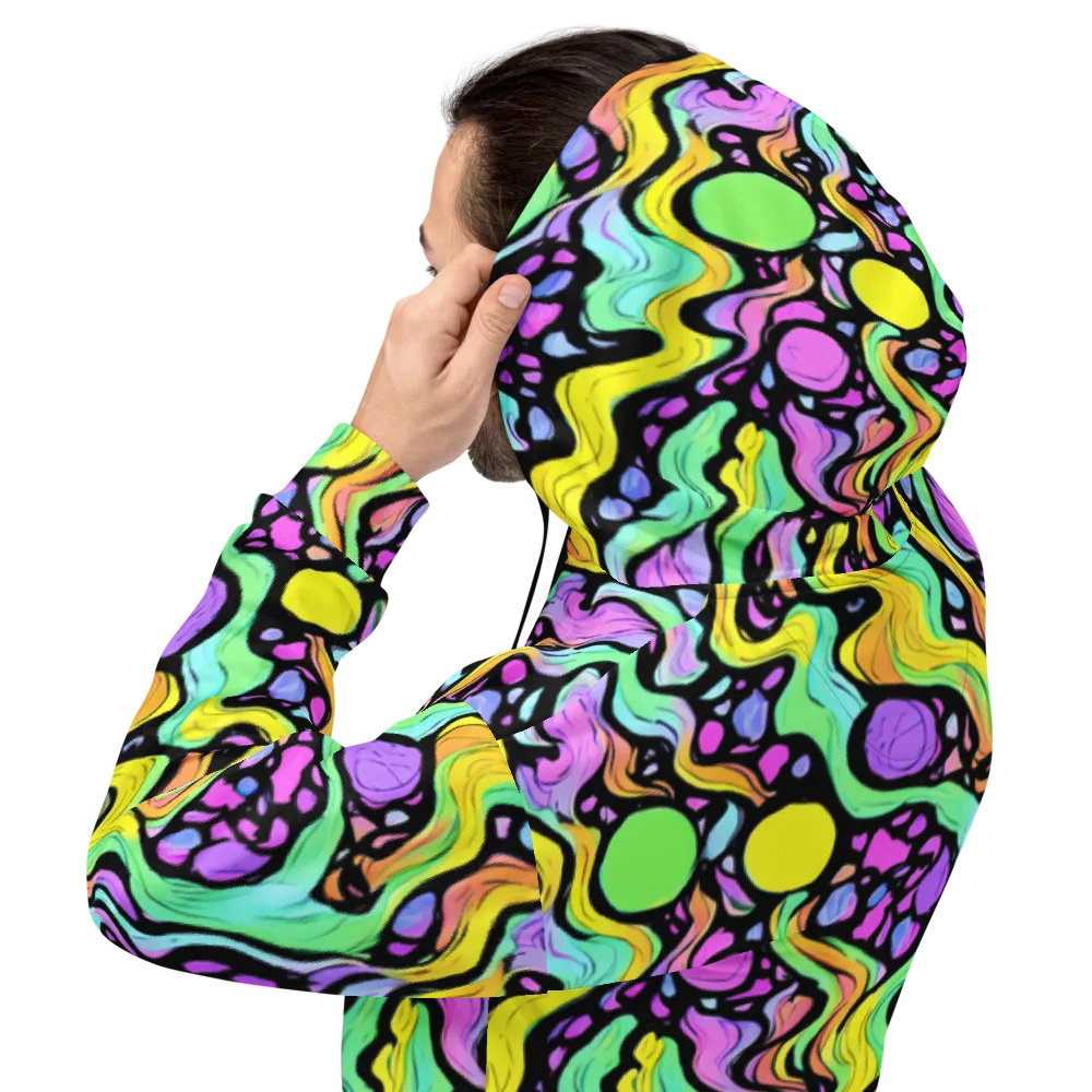 Sillman Swirl on Hoodie — Back
