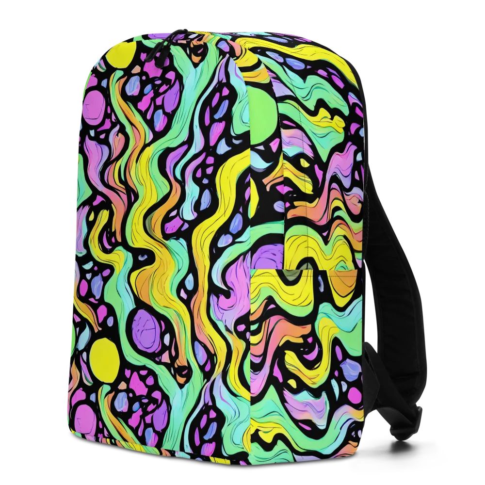 Sillman Swirl on Minimalist Backpack — Left