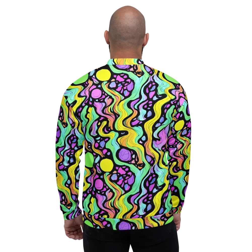 Sillman Swirl on Bomber Jacket — Back