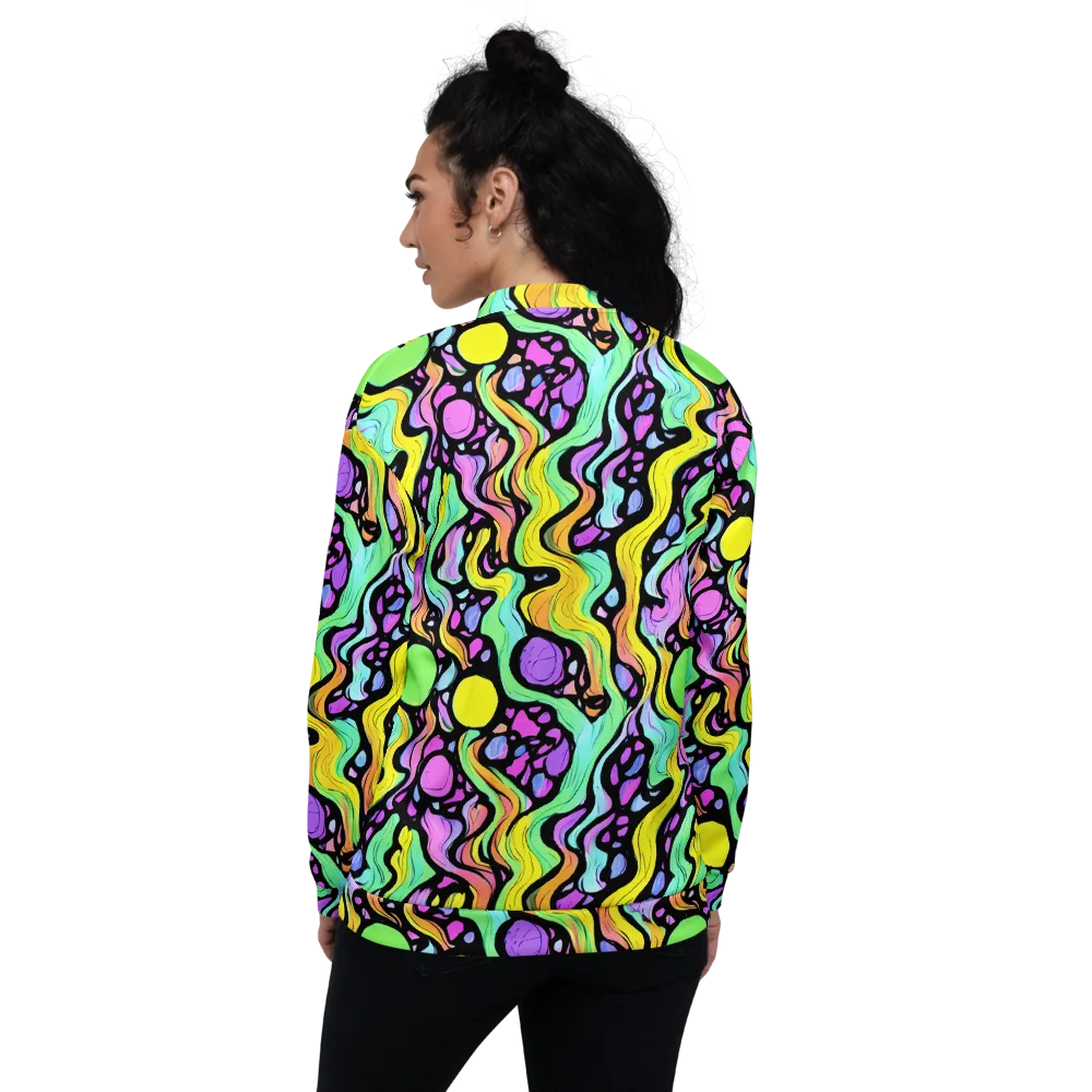 Sillman Swirl on Bomber Jacket — Back