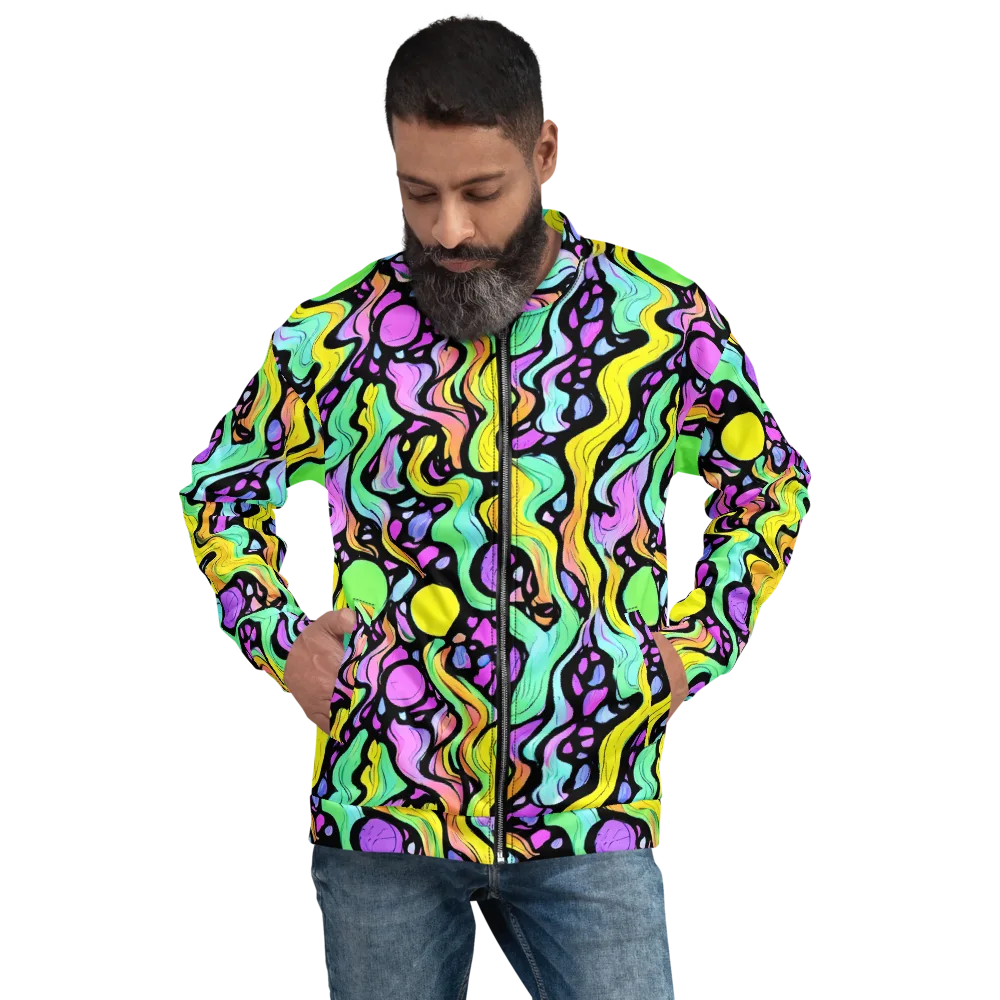 Sillman Swirl on Bomber Jacket — Front