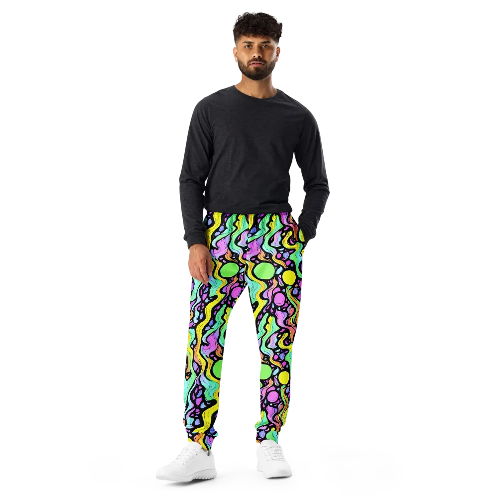 Sillman Swirl on Men's Joggers — Front