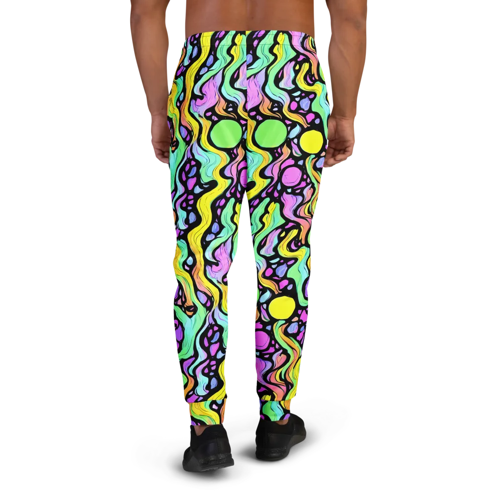 Sillman Swirl on Men's Joggers — Back