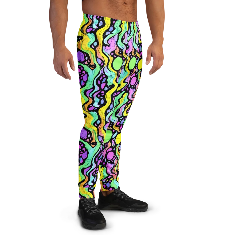 Sillman Swirl on Men's Joggers — Right