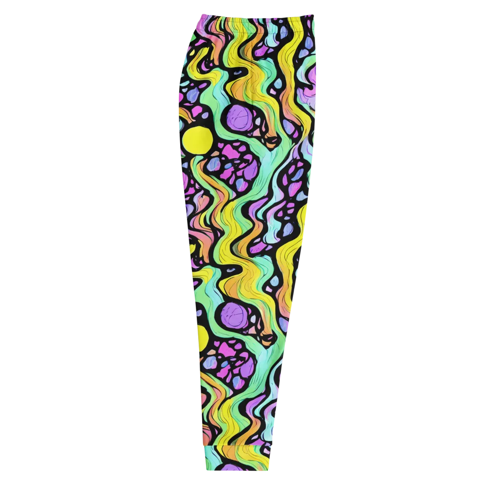 Sillman Swirl on Men's Joggers — Right