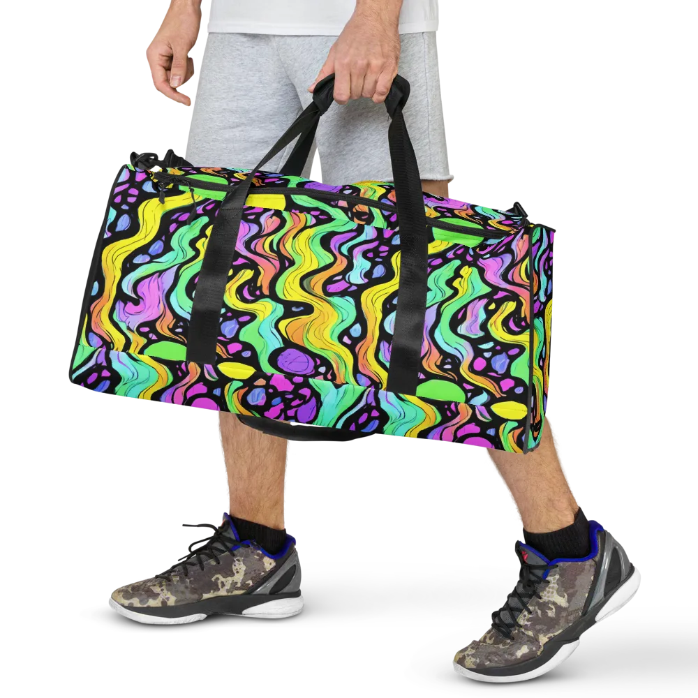 Sillman Swirl on Duffle Bag — Front