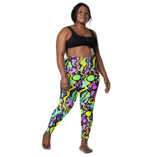 Sillman Swirl on a Leggings with Pockets