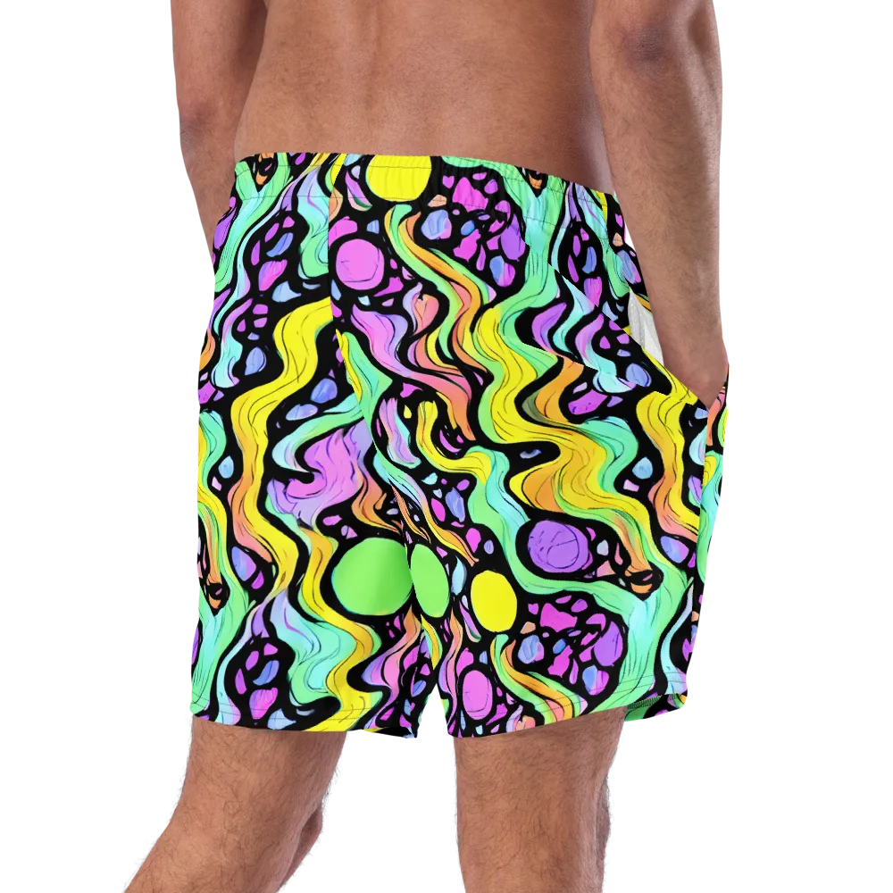 Sillman Swirl on Swim Trunks — Right Back