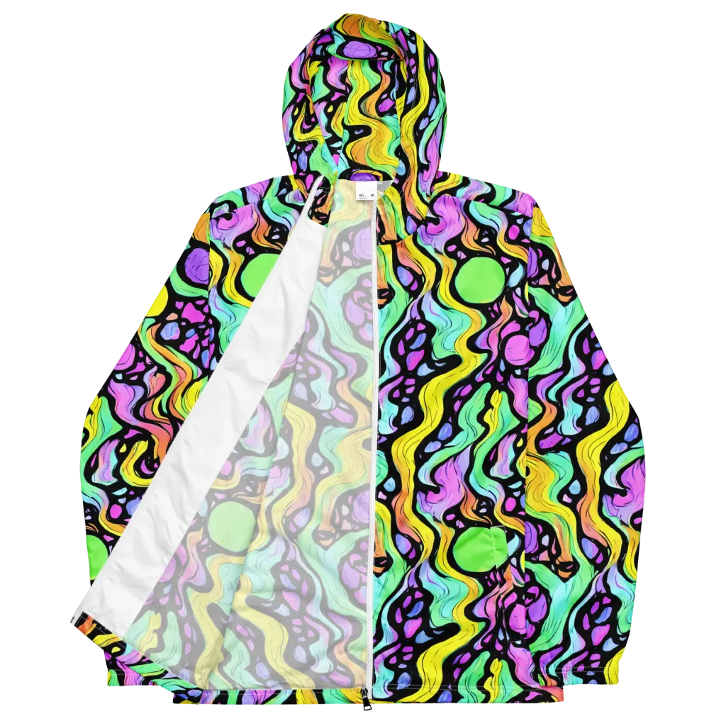 Sillman Swirl on Men's Windbreaker — Front