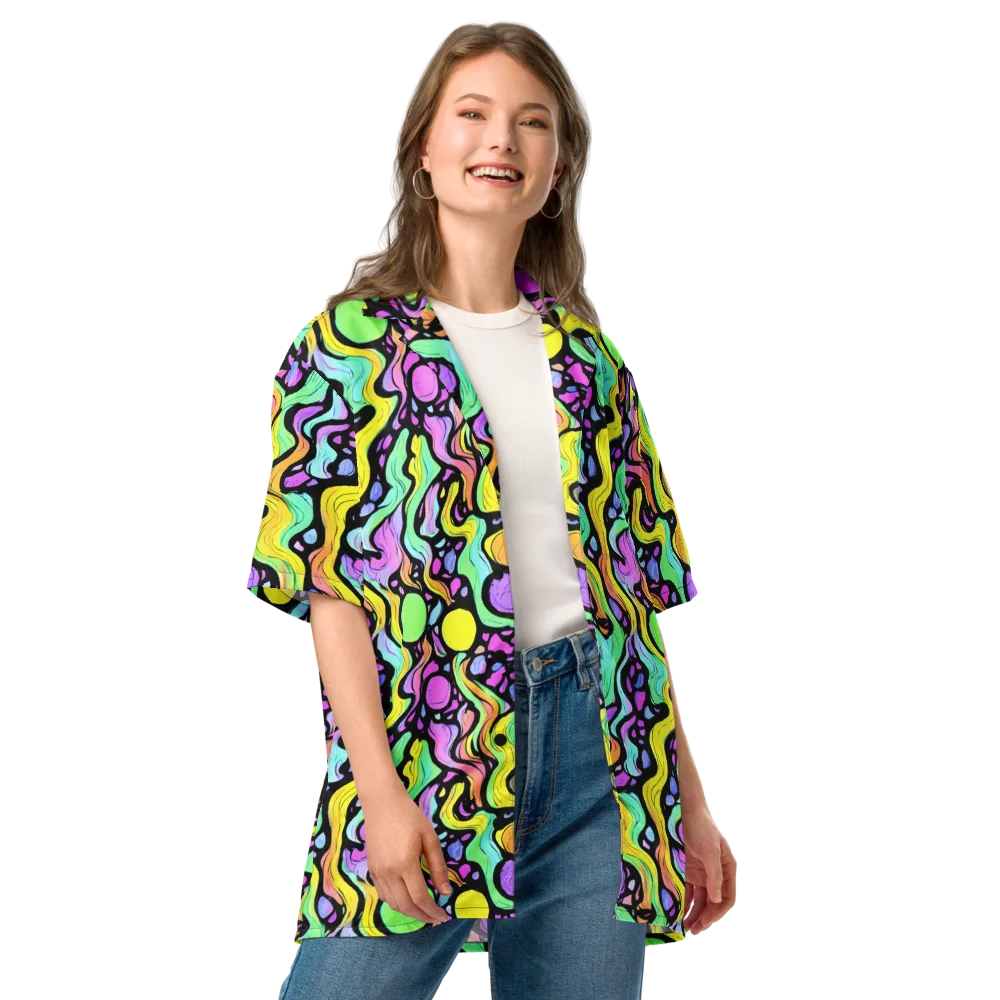 Sillman Swirl on Button Shirt — Front