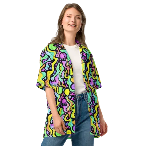 Sillman Swirl on a Button Shirt