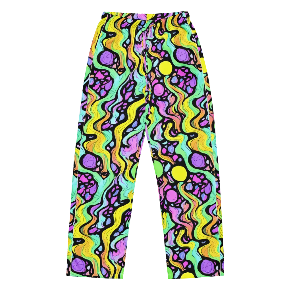 Sillman Swirl on Women's Pajama Pants — Front