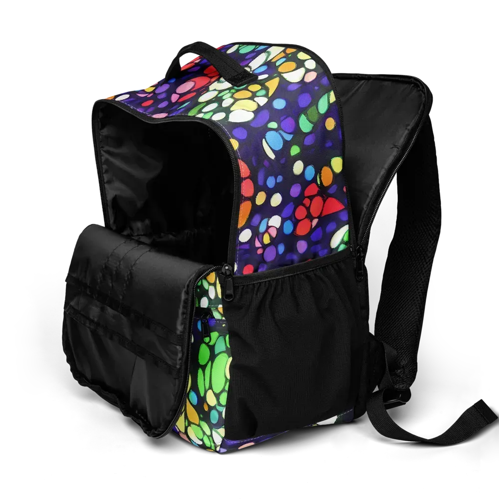 Bubble Fantasia on Utility Backpack — Product details 2