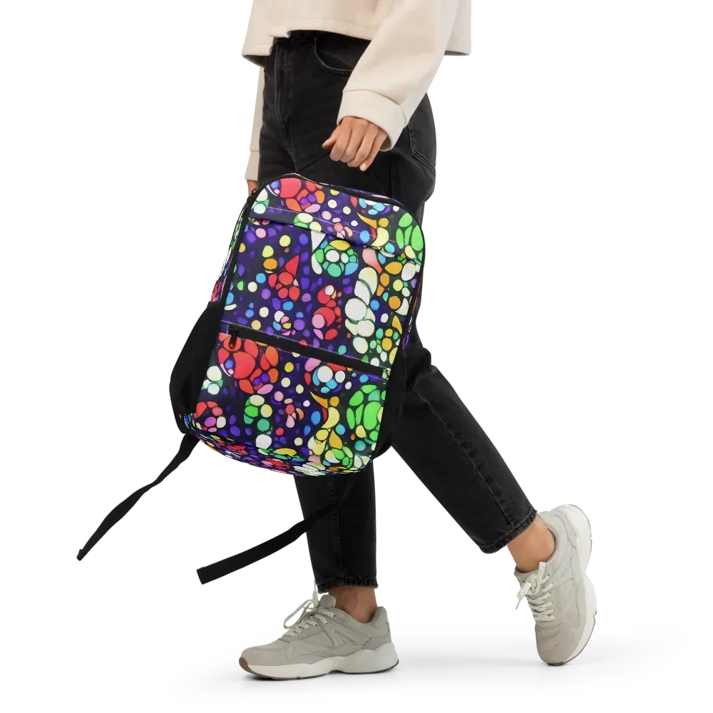 Bubble Fantasia on Utility Backpack — Front