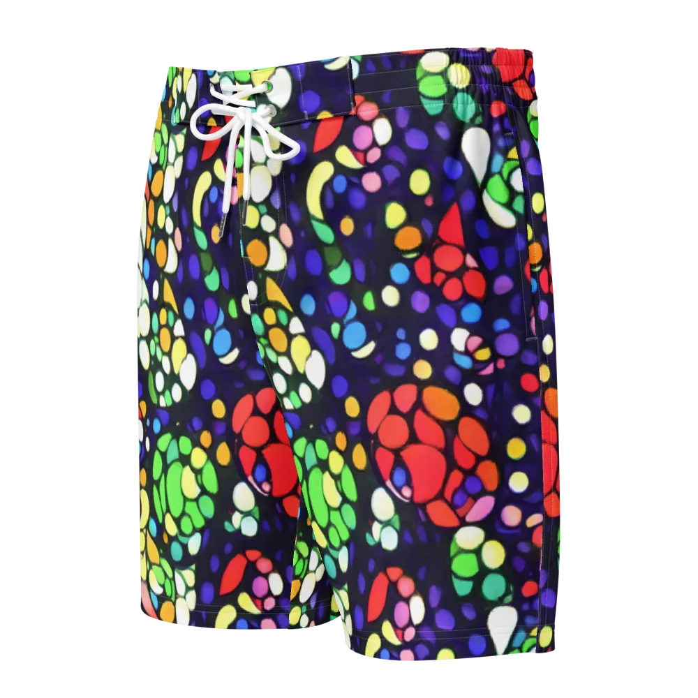 Bubble Fantasia on Men's Board Shorts — Front