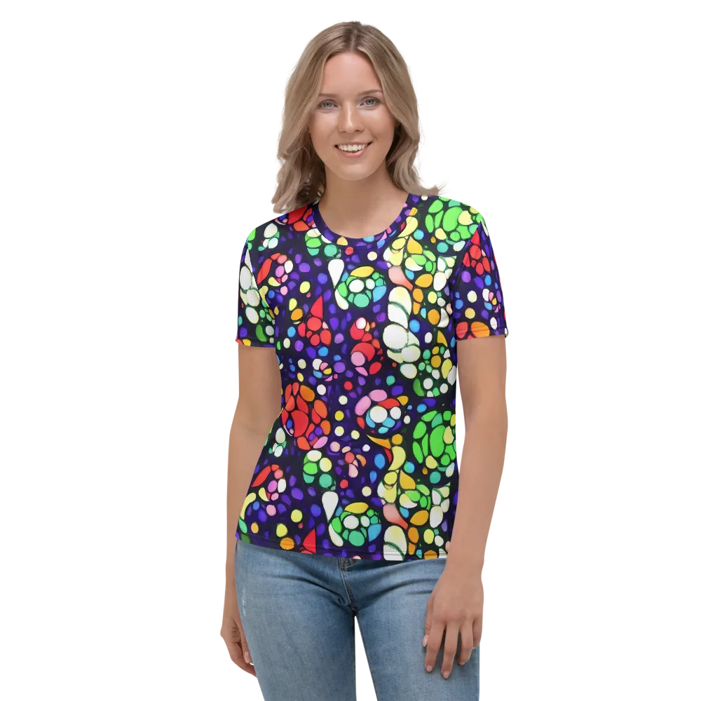 Bubble Fantasia on Women's Crew Neck T-Shirt — Front