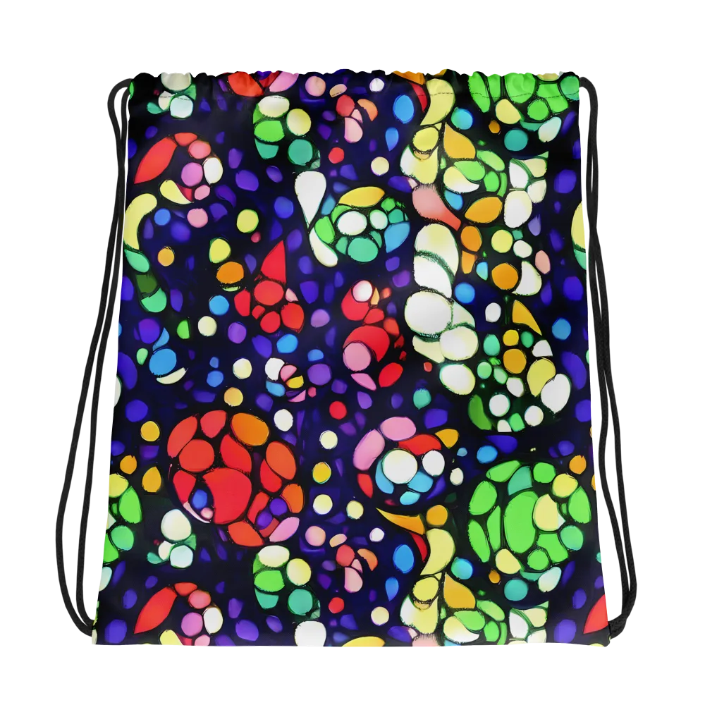 Bubble Fantasia on Drawstring Bag — Photo