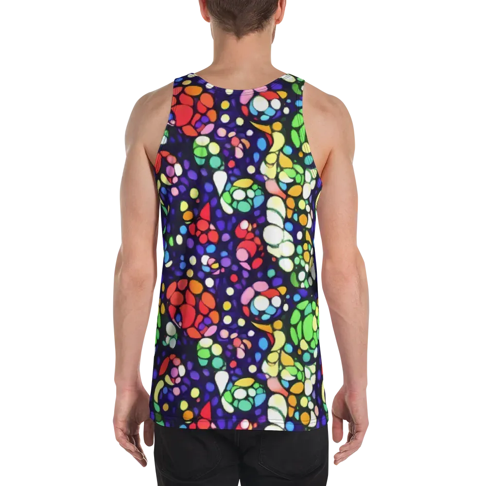 Bubble Fantasia on Men's Tank Top — Back