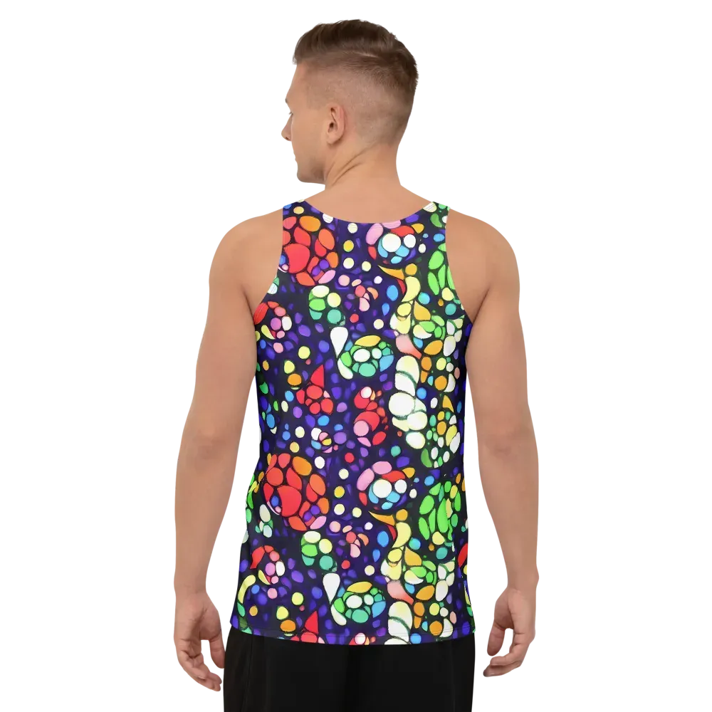 Bubble Fantasia on Men's Tank Top — Back