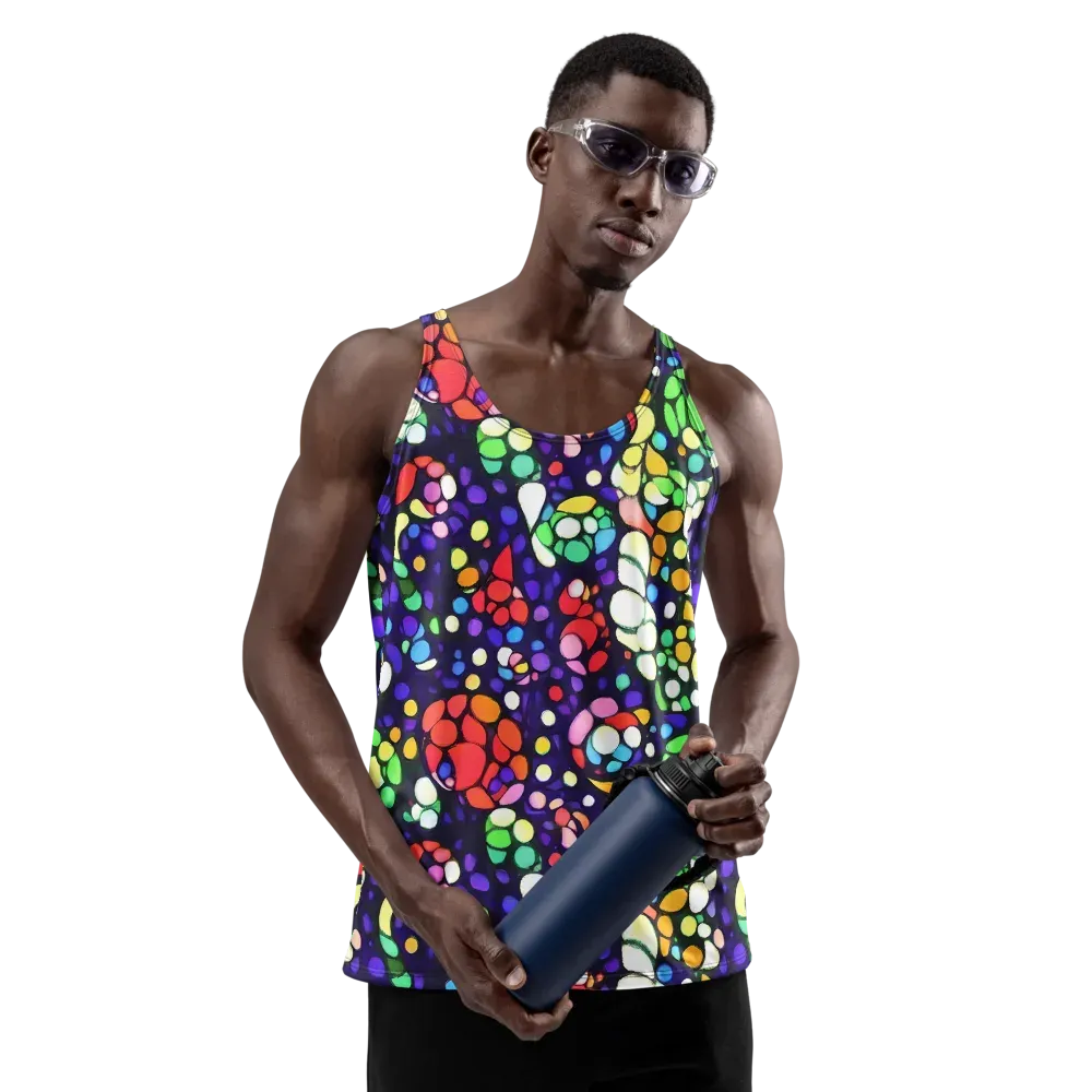 Bubble Fantasia on Men's Tank Top — Front