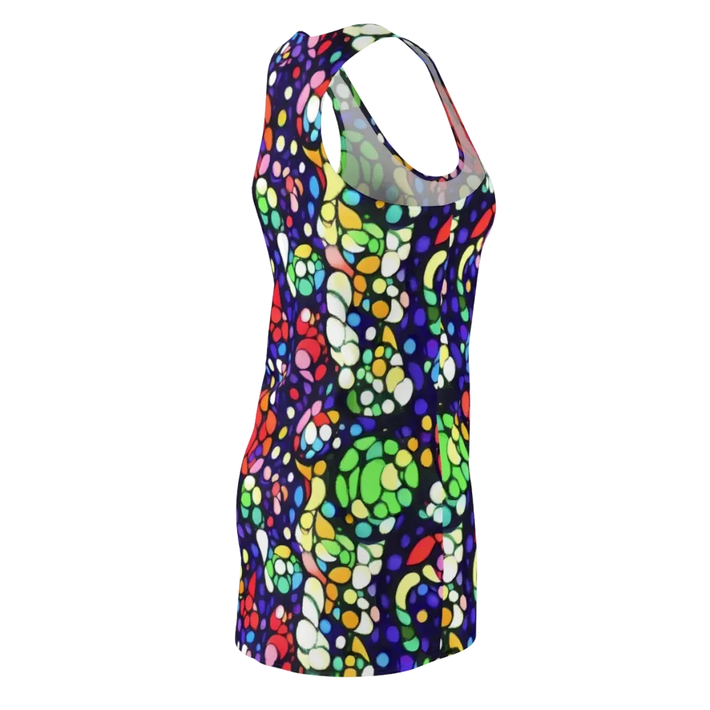 Bubble Fantasia on Racerback Dress — Back Side