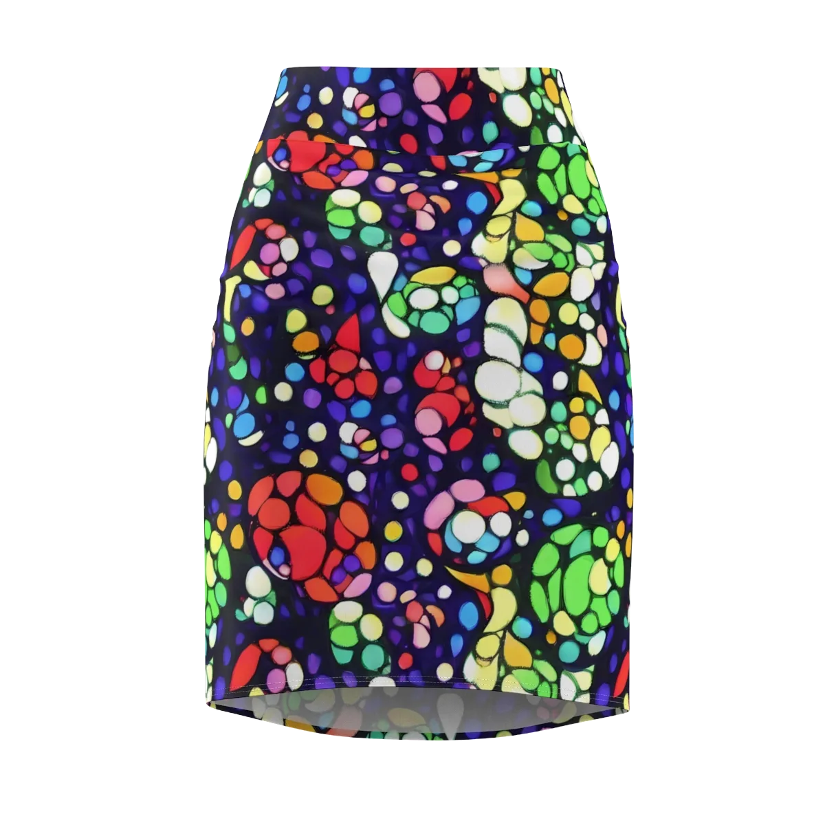 Bubble Fantasia on Pencil Skirt — Front