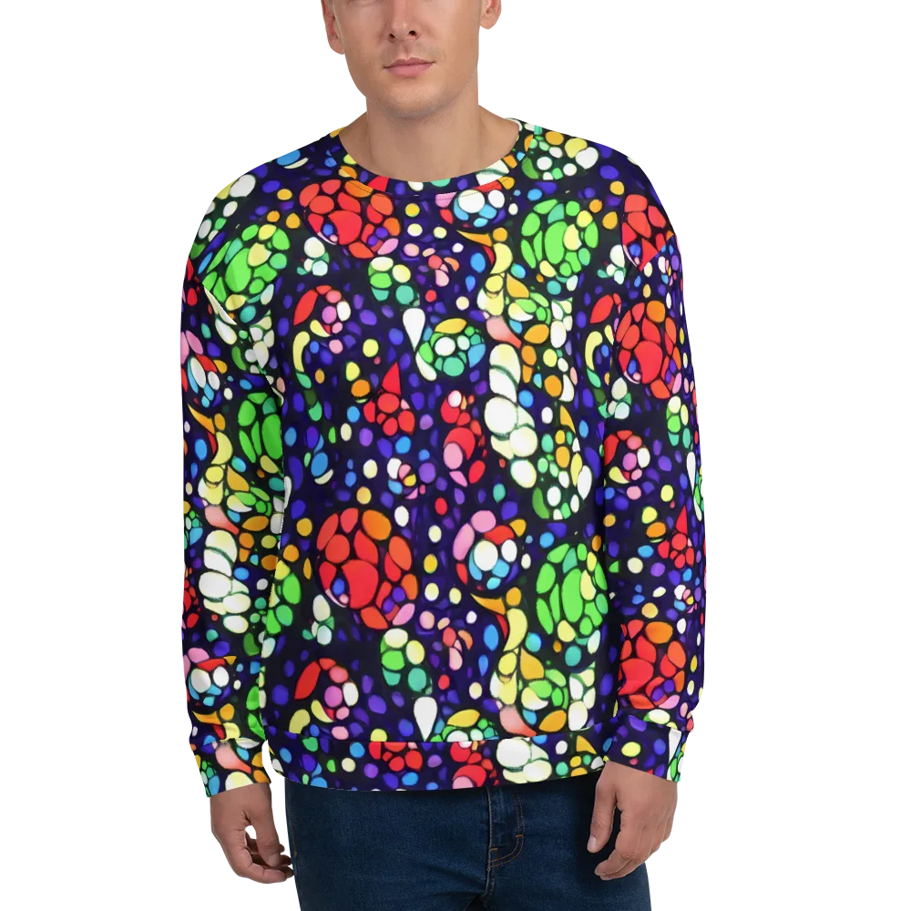Bubble Fantasia on Sweatshirt — Front