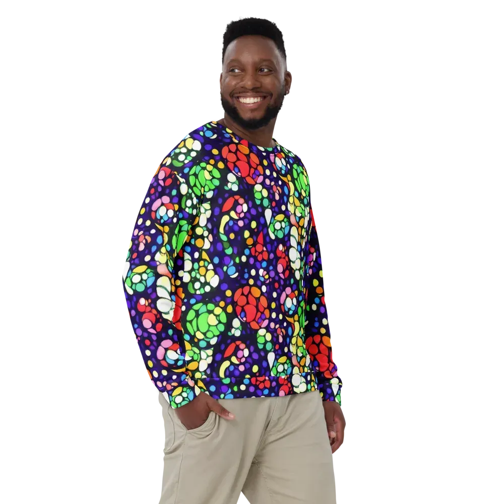 Bubble Fantasia on Sweatshirt — Front