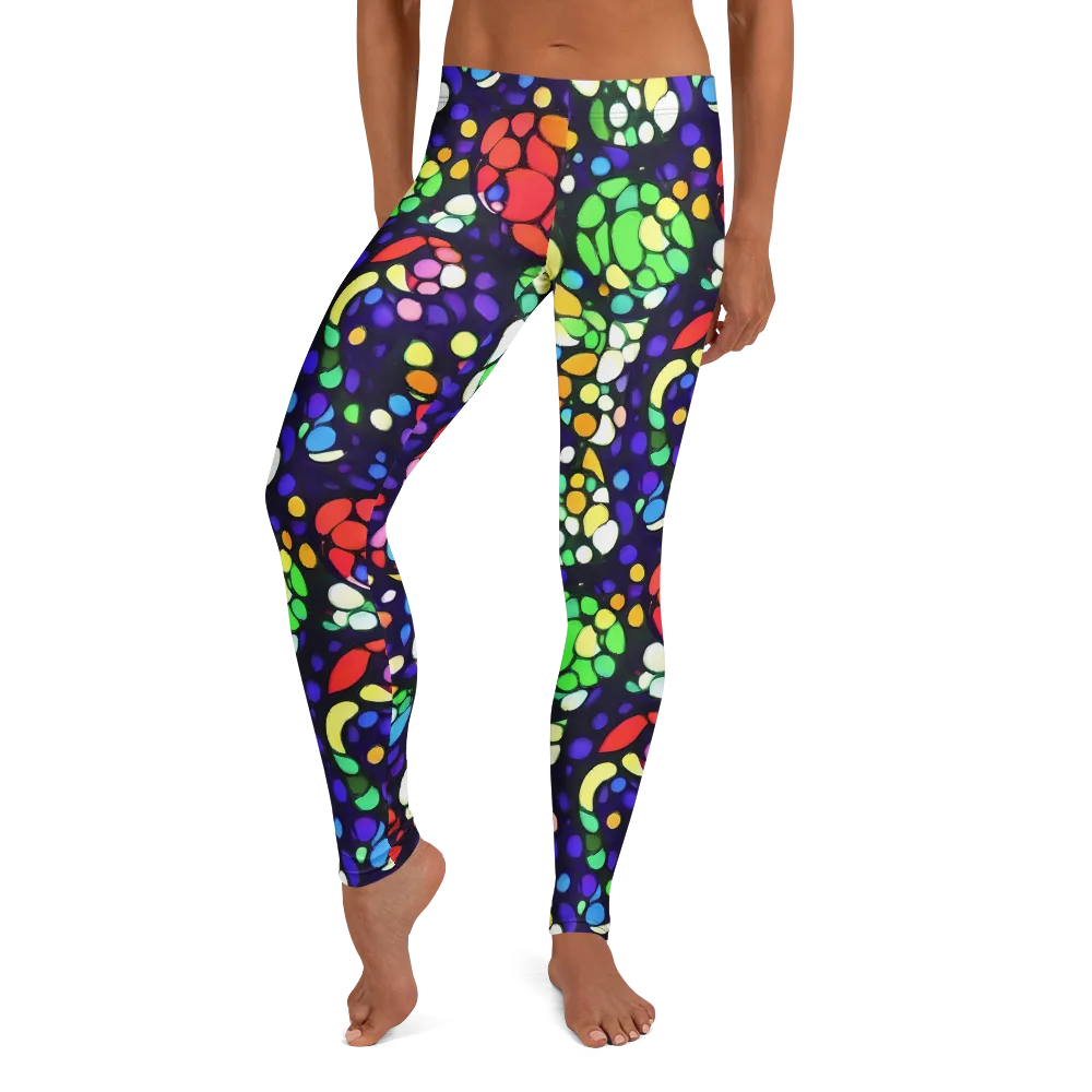 Bubble Fantasia on Leggings — Front