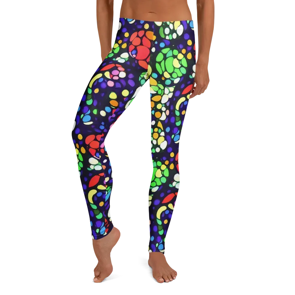 Bubble Fantasia on Leggings — Front