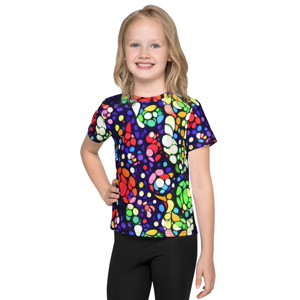 Bubble Fantasia on Kids Crew Neck T-Shirt — Front