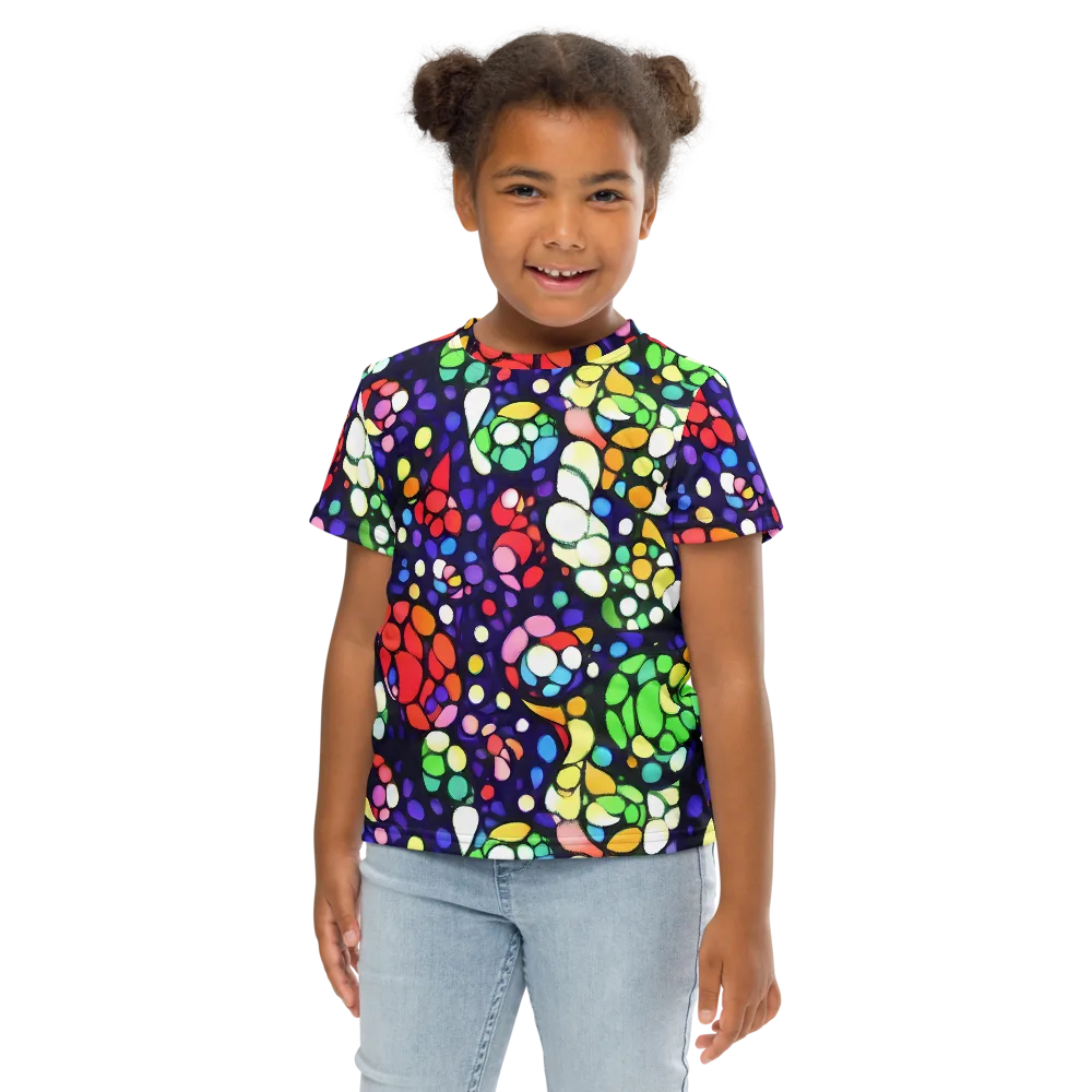 Bubble Fantasia on Kids Crew Neck T-Shirt — Front