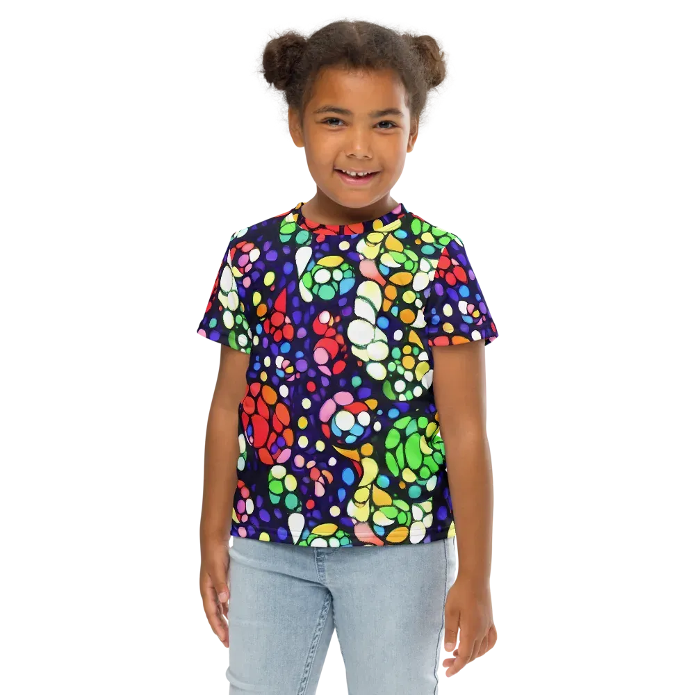 Bubble Fantasia on Kids Crew Neck T-Shirt — Front