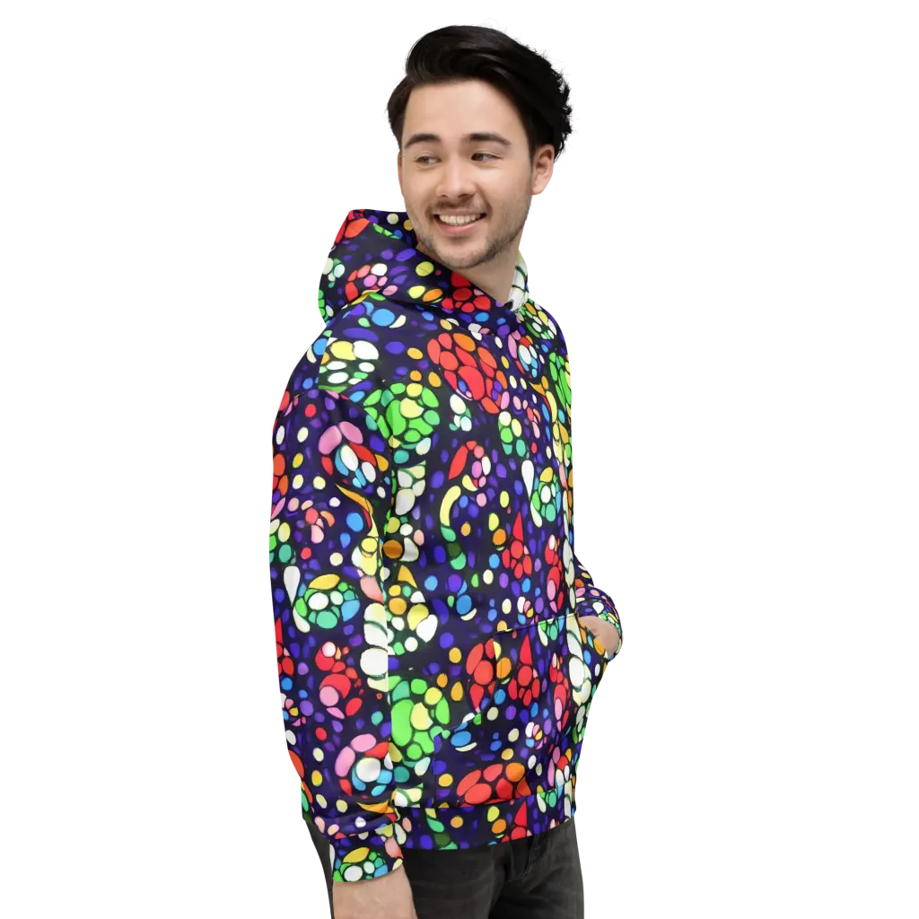Bubble Fantasia on Hoodie — Right