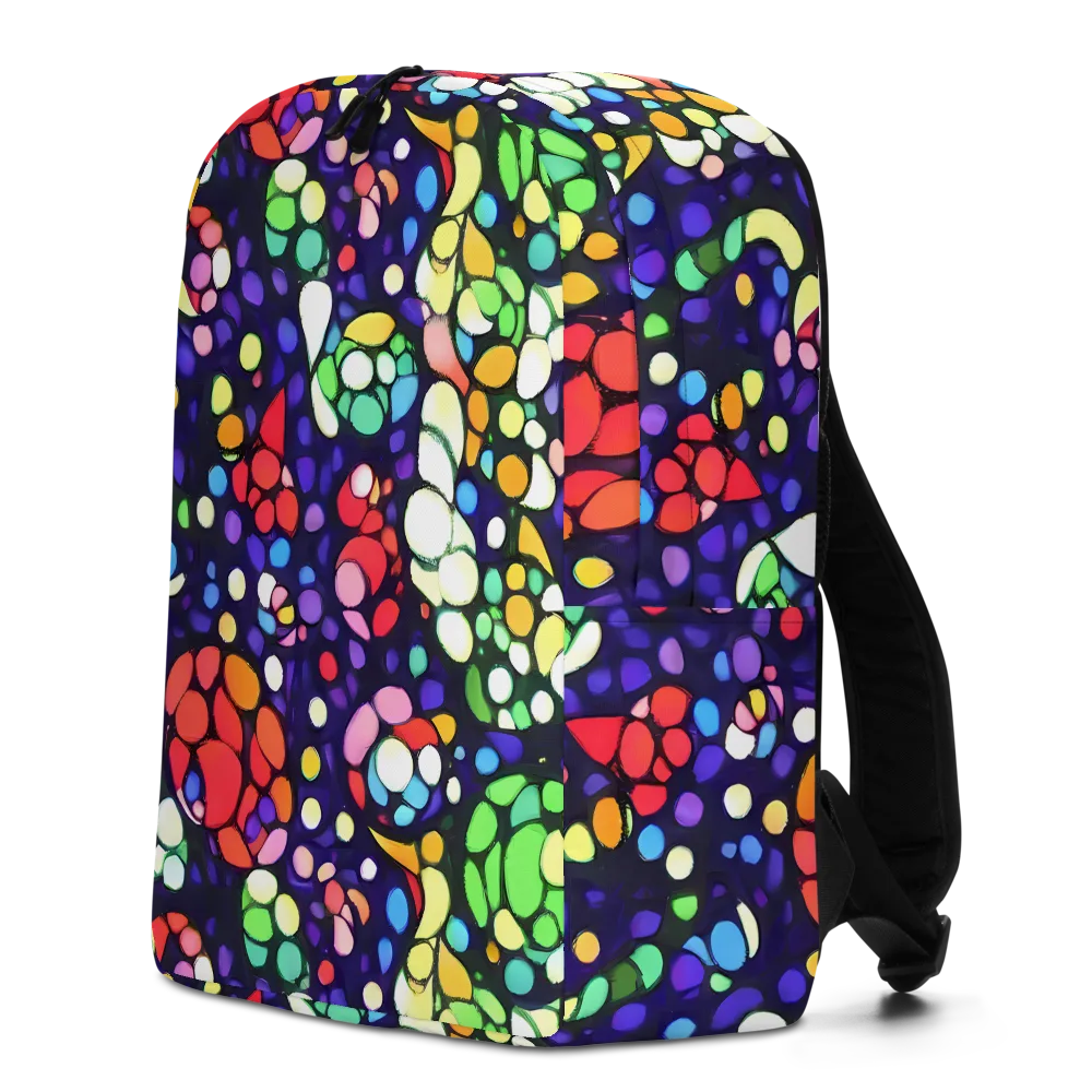 Bubble Fantasia on Minimalist Backpack — Left