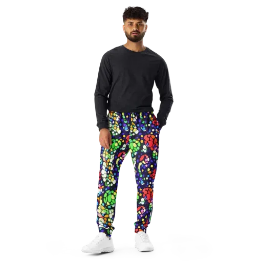 Bubble Fantasia on a Men's Joggers