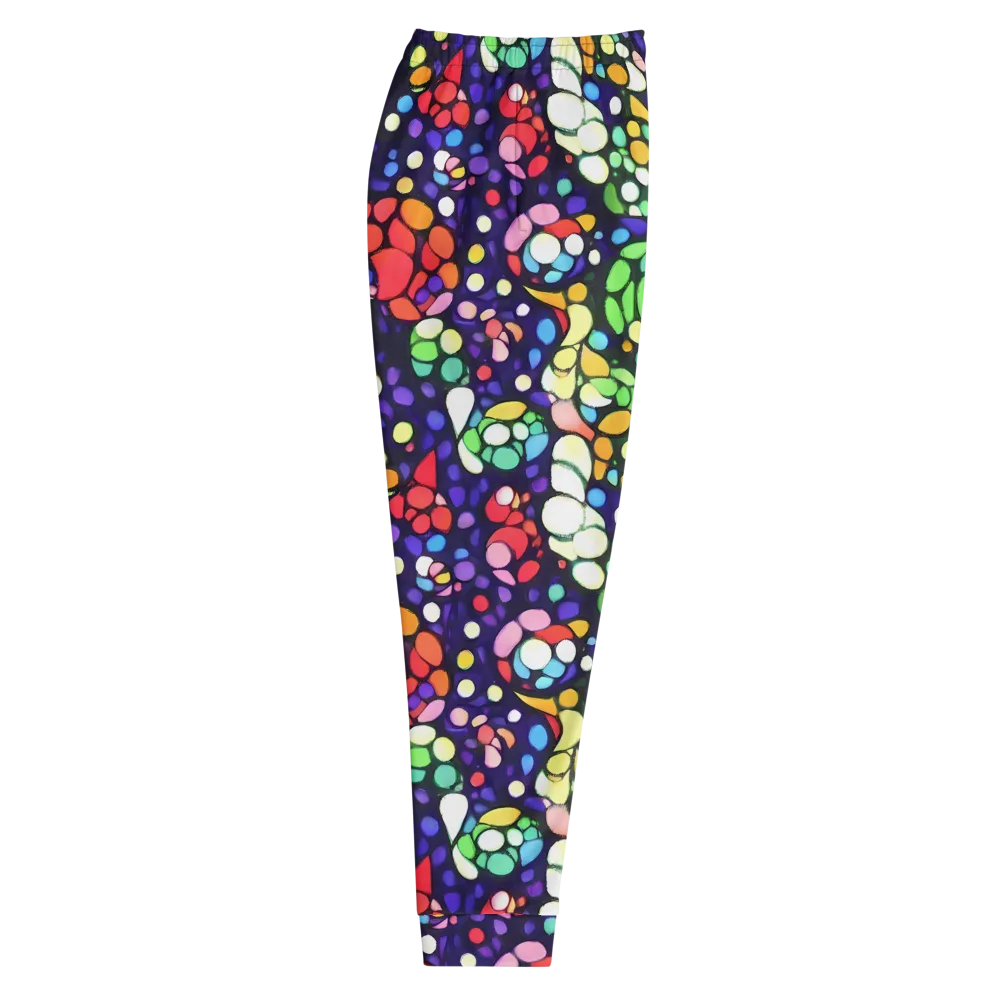 Bubble Fantasia on Men's Joggers — Right