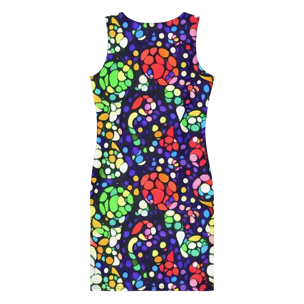 Bubble Fantasia on Bodycon Dress — Back