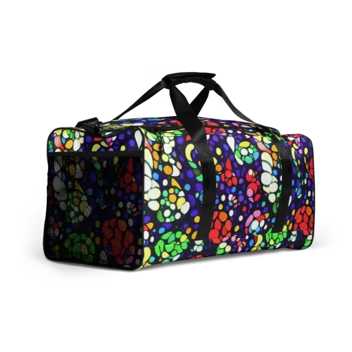 Bubble Fantasia on a Duffle Bag