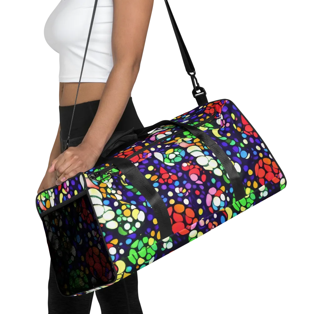 Bubble Fantasia on Duffle Bag — Front