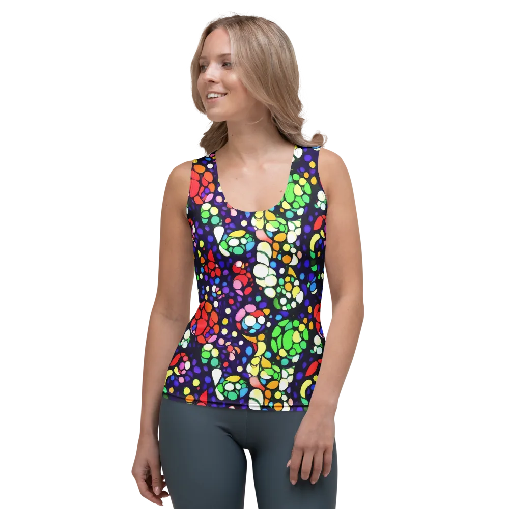Bubble Fantasia on Women's Tank Top — Front