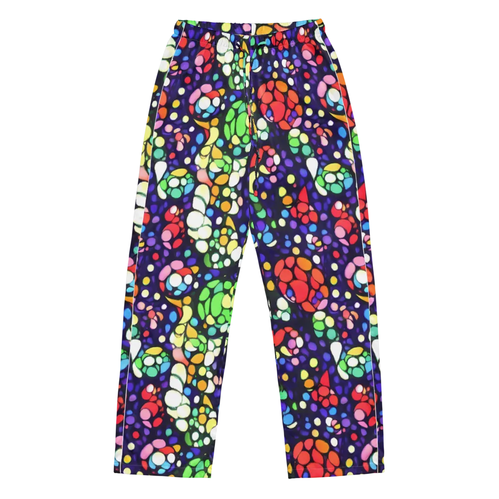 Bubble Fantasia on Women's Pajama Pants — Front